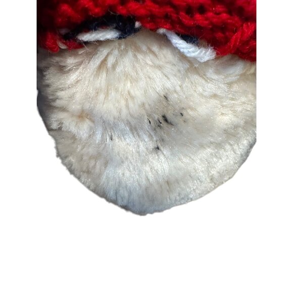 Gund Plush Panda Bear With Red Knit Sweater Featuring Union Jack Flag 12”Tall So - Picture 5 of 10